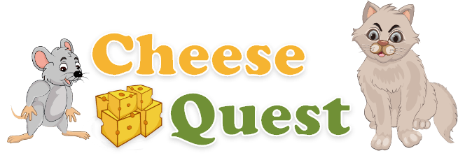 Animals and Adjectives Cheese Quest Game | Animals Vocabulary Quiz